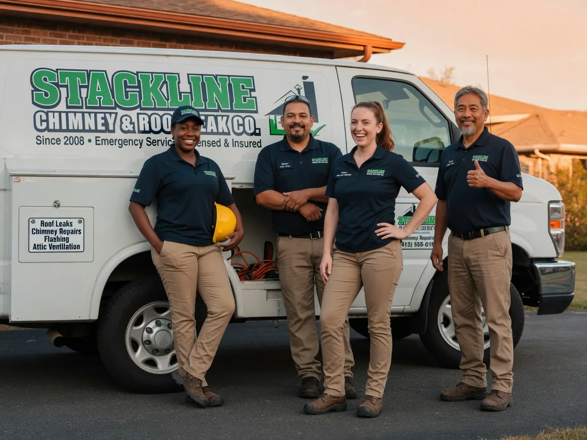 Chimney flashing repair company in Woodbine, MD